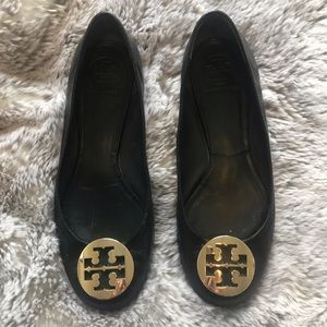 Black Tory Burch Flats
